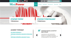 Desktop Screenshot of medipower.fi
