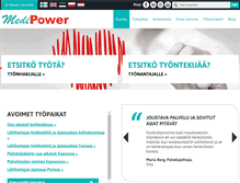 Tablet Screenshot of medipower.fi